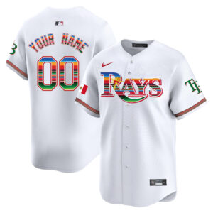 Tampa Bay Rays Mexico Vapor Premier Limited Custom Jersey - All Stitched
