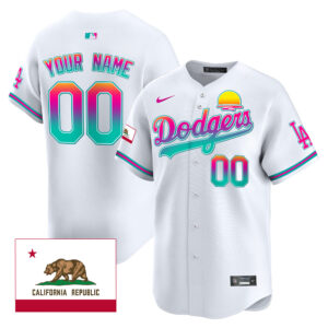Dodgers 2024 Los Angeles City Style Vapor Premier Limited Custom Jersey - All Stitched