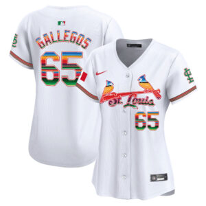 Women's St. Louis Cardinals Mexico Vapor Premier Limited Jersey - All Stitched