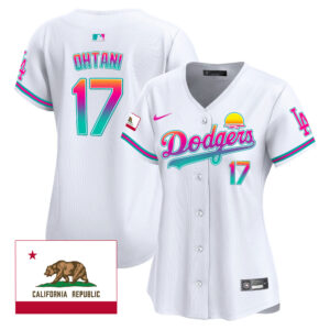 Women's Dodgers 2024 Los Angeles City Style Vapor Premier Limited Jersey - All Stitched