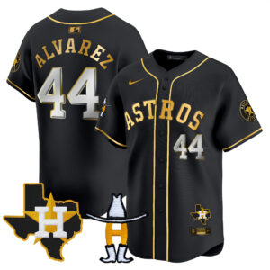 Men's Houston Astros Houston Rodeo Patch Vapor Premier Limited Jersey V2 - All Stitched