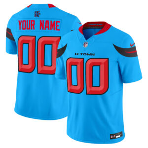 Houston Texans 2024 Vapor Limited Custom Jersey V3 - All Stitched
