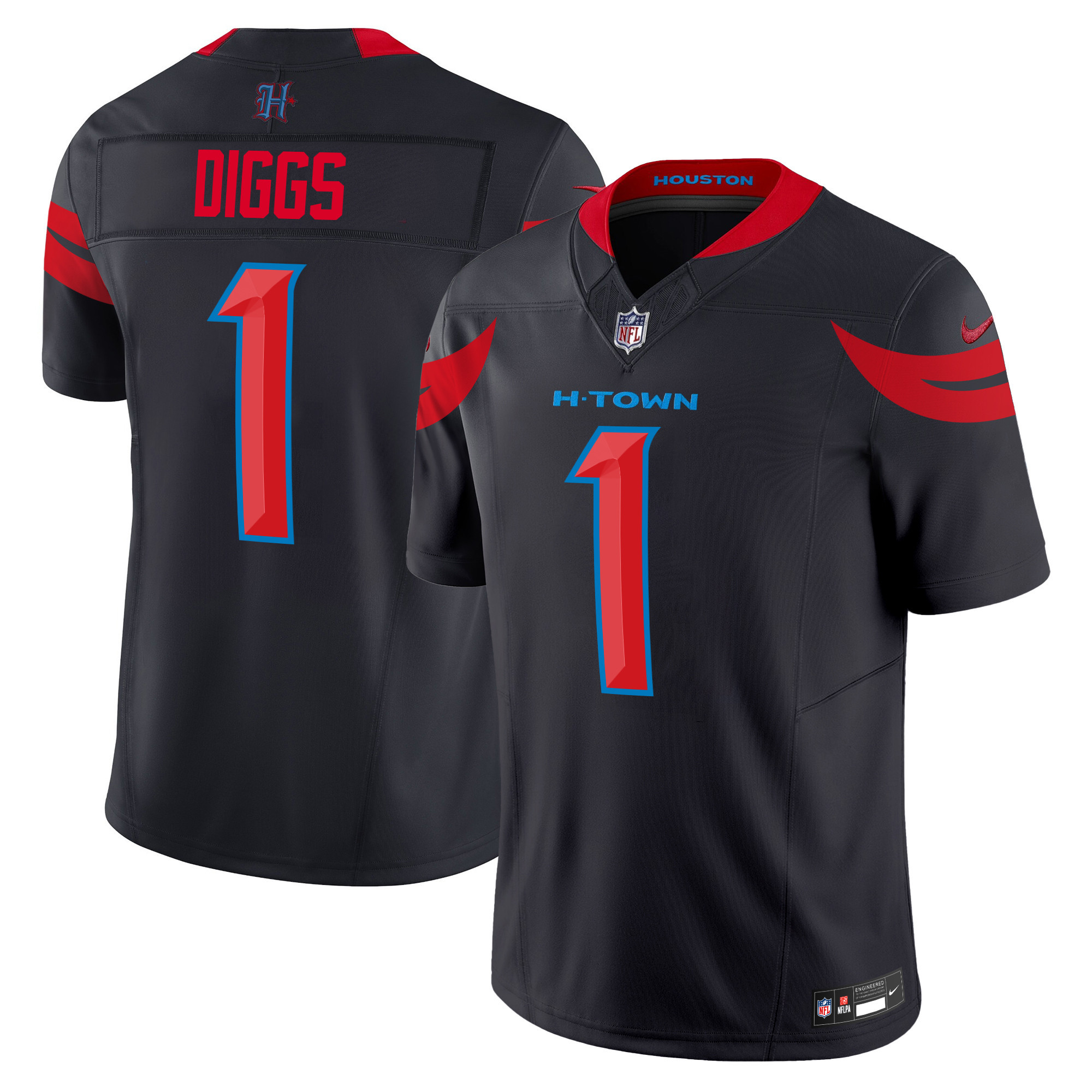Men's Houston Texans 2024 Vapor Limited Jersey V3 - All Stitched - Image 10