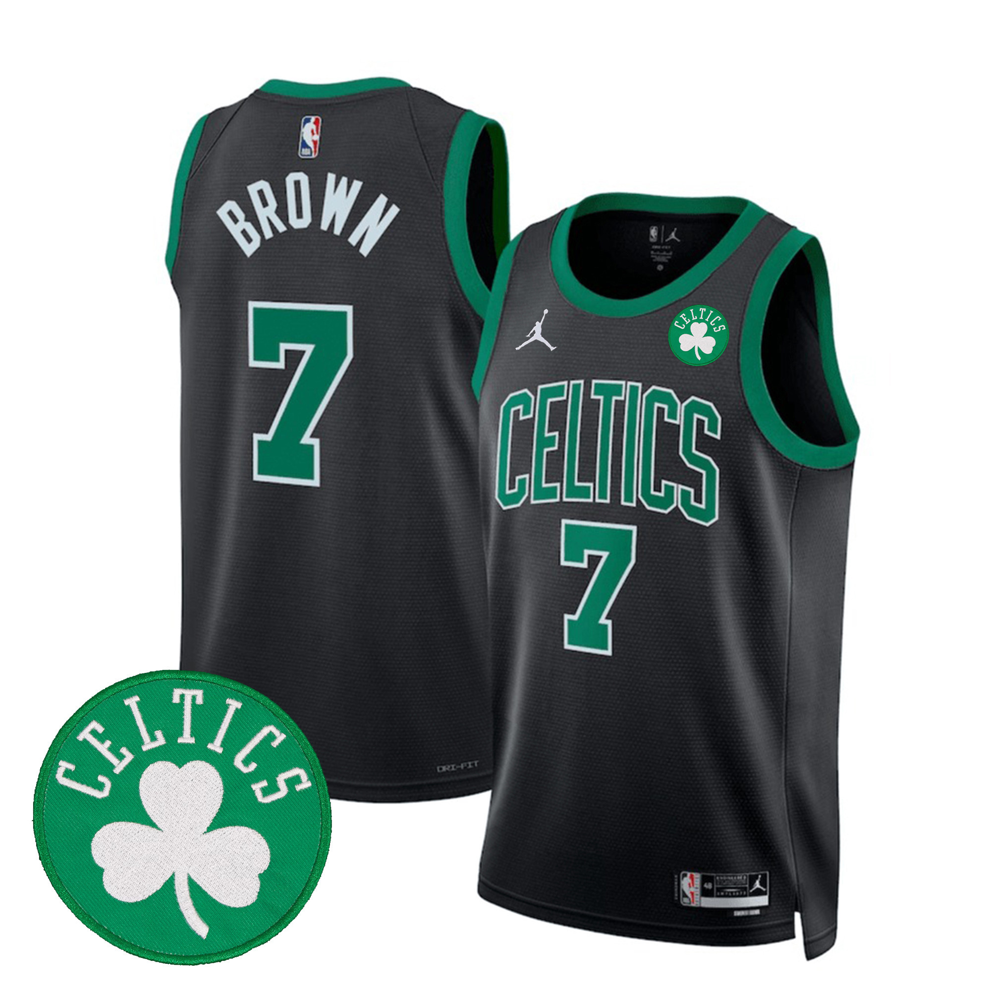 Men's Boston Celtics Swingman Jersey - All Stitched - Image 17