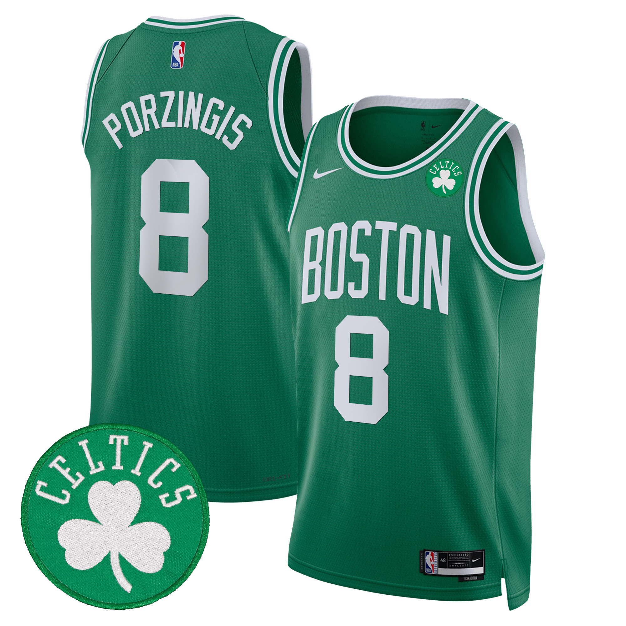 Men's Boston Celtics Swingman Jersey - All Stitched - Image 25