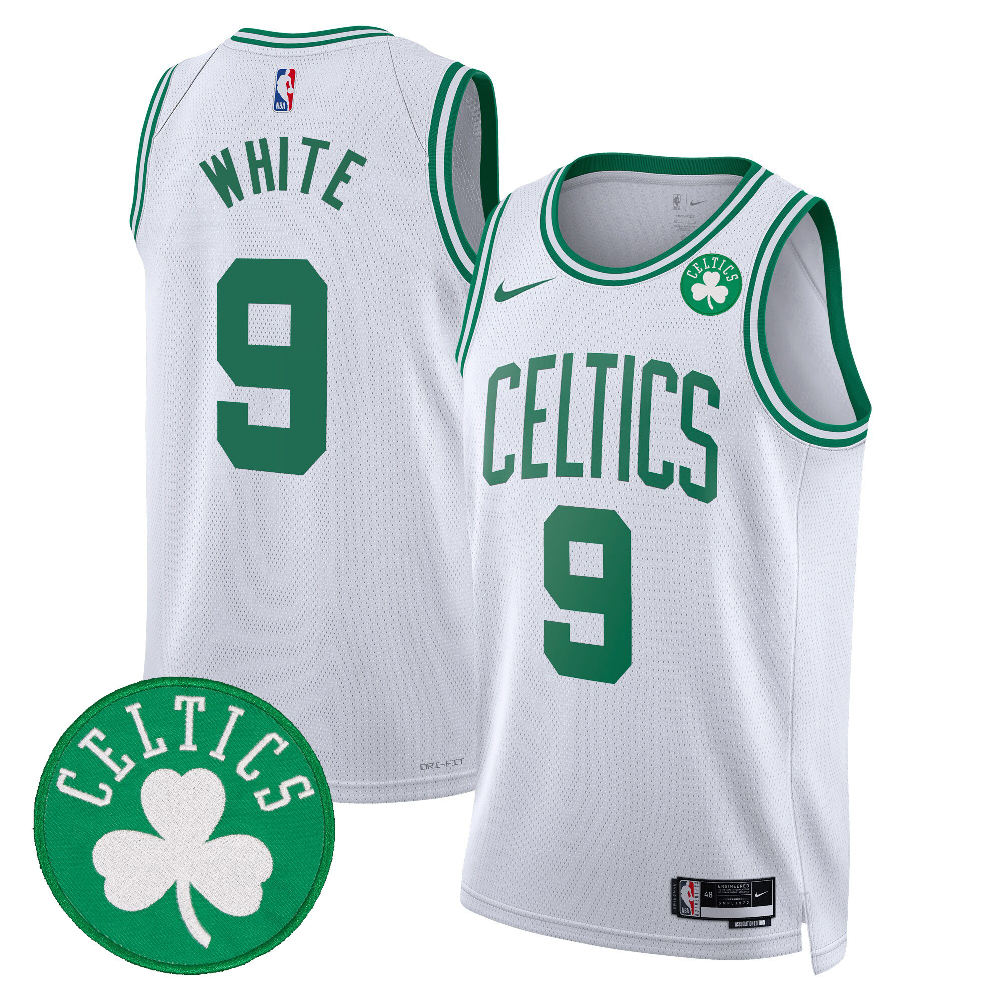Men's Boston Celtics Swingman Jersey - All Stitched - Image 30