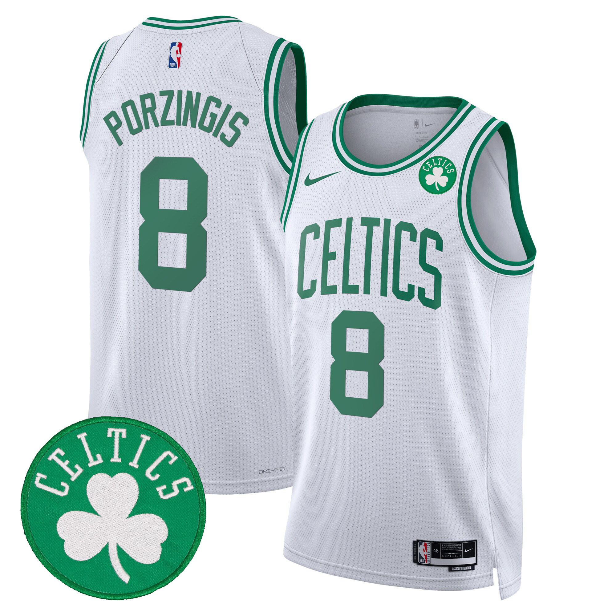Men's Boston Celtics Swingman Jersey - All Stitched - Image 32