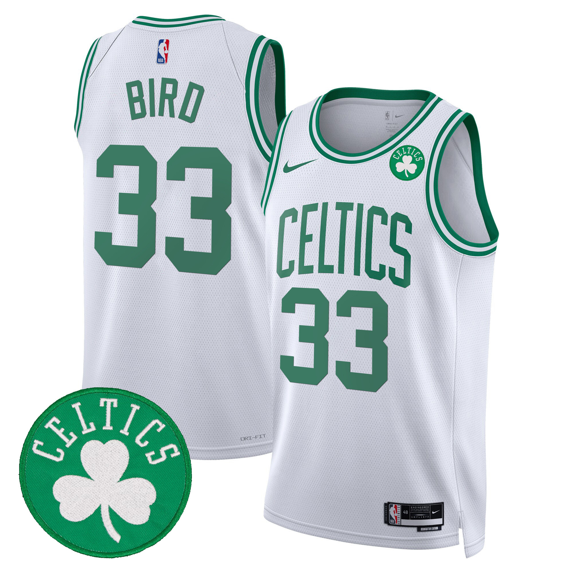 Men's Boston Celtics Swingman Jersey - All Stitched - Image 34