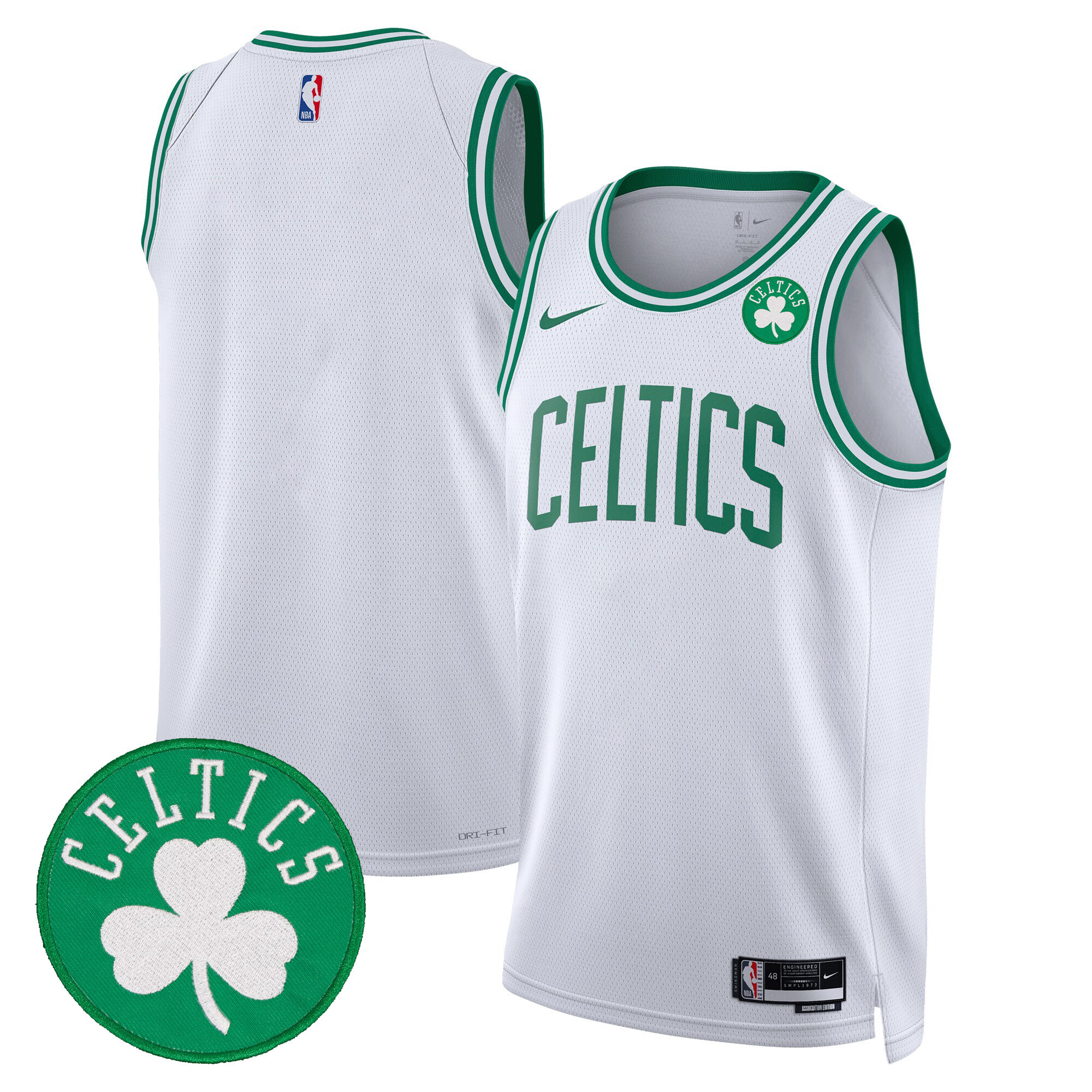 Men's Boston Celtics Swingman Jersey - All Stitched - Image 35