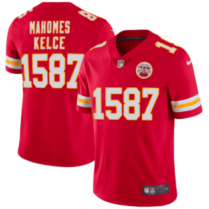 Chiefs Red Vapor Jersey - All Stitched