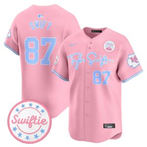 Unisex Chiefs Taylor Swift Bubblegum Pink Vapor Premier Limited Jersey - All Stitched