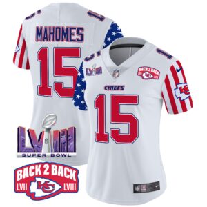 Women's Chiefs American Style Vapor Limited Jersey - All Stitched