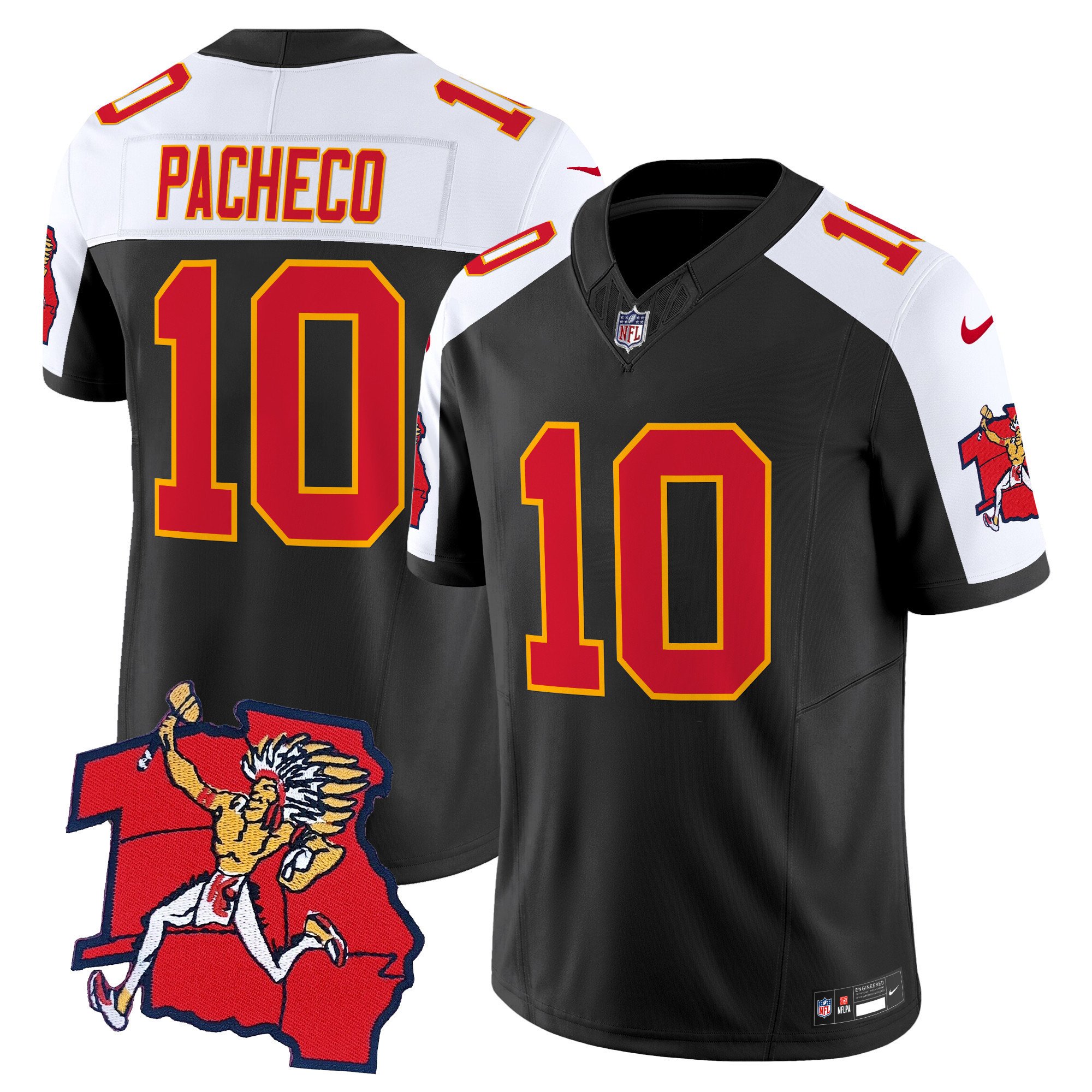 Men's Chiefs 1963 Throwback Vapor Limited Jersey - All Stitched - Image 12