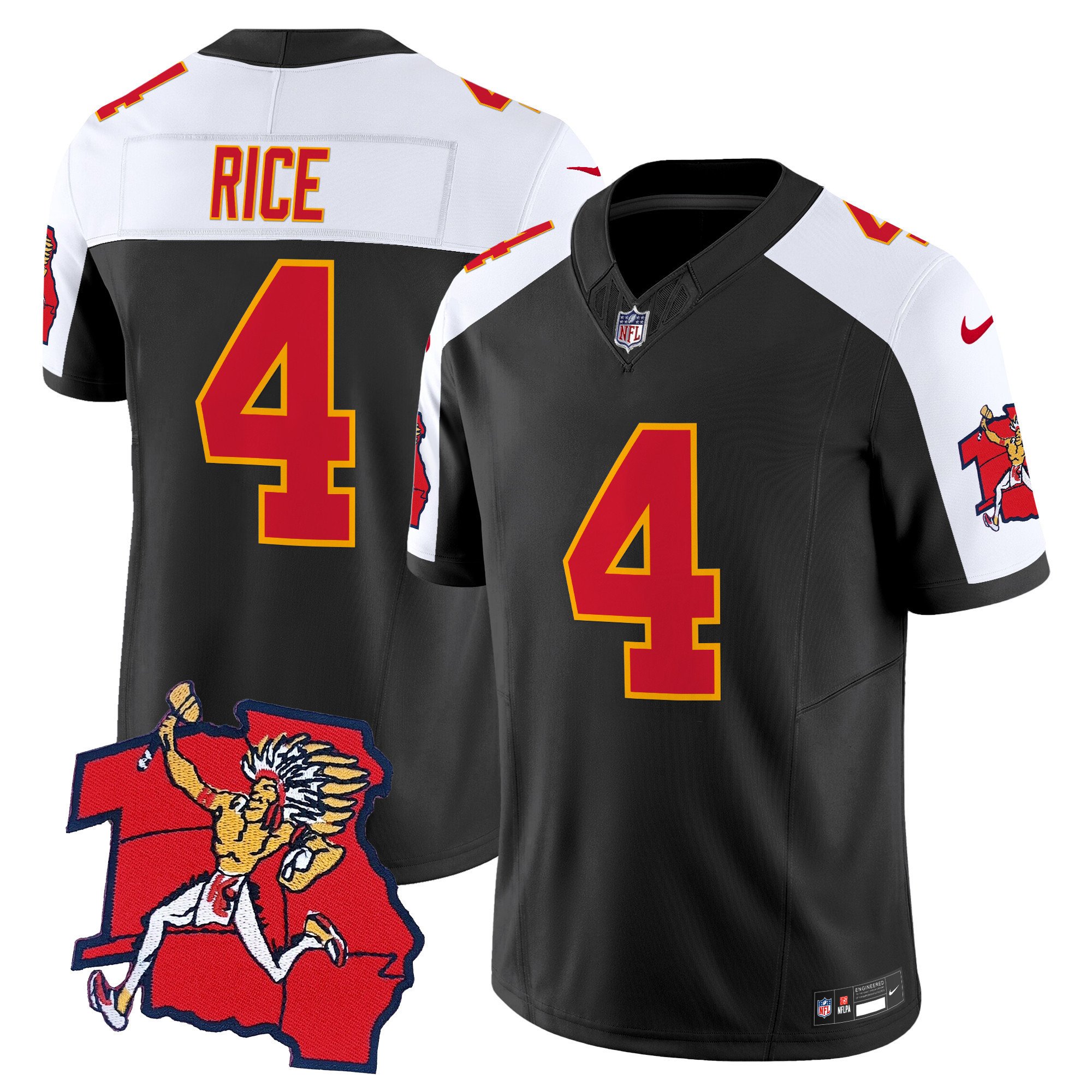 Men's Chiefs 1963 Throwback Vapor Limited Jersey - All Stitched - Image 15