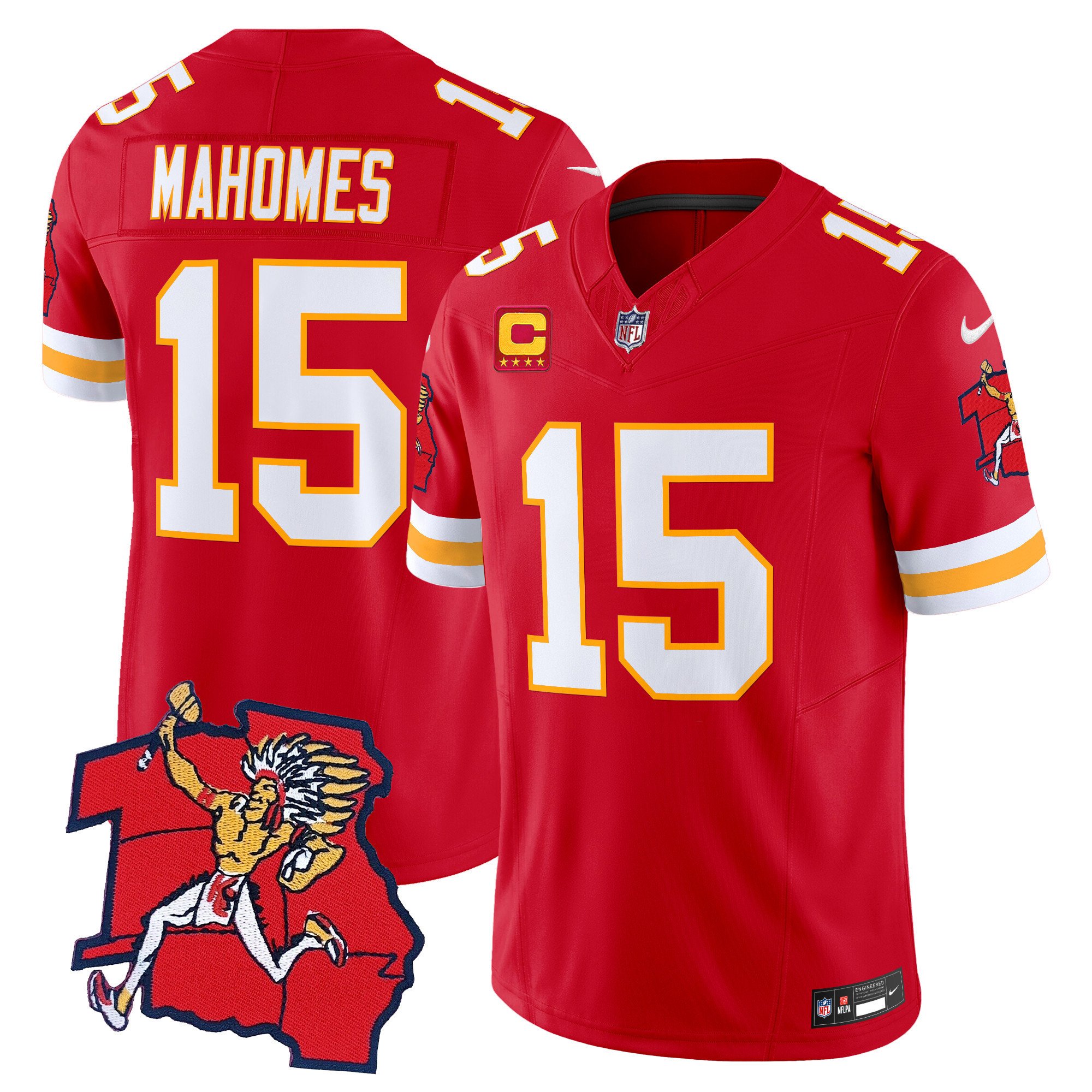 Men's Chiefs 1963 Throwback Vapor Limited Jersey - All Stitched - Image 17