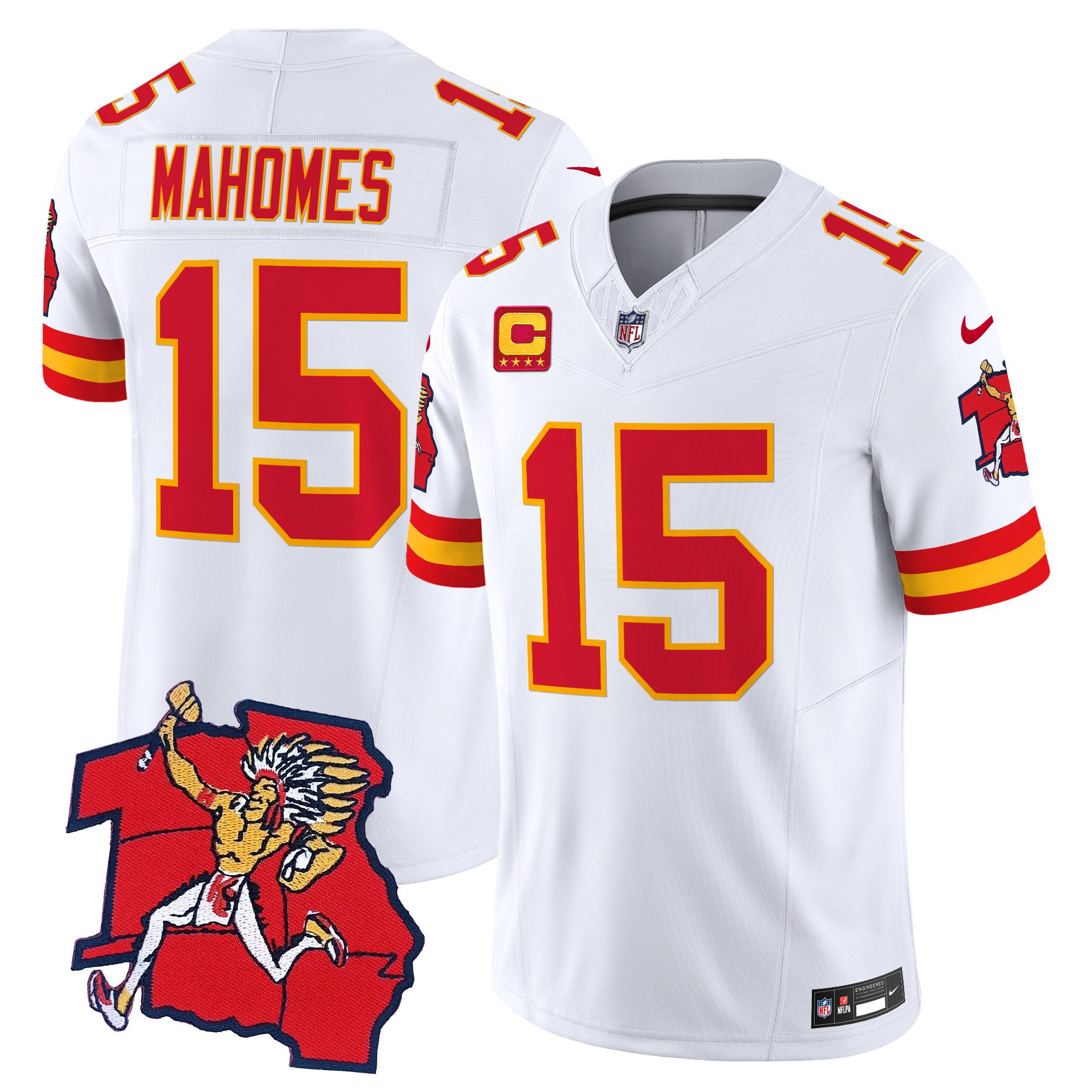 Men's Chiefs 1963 Throwback Vapor Limited Jersey - All Stitched - Image 25
