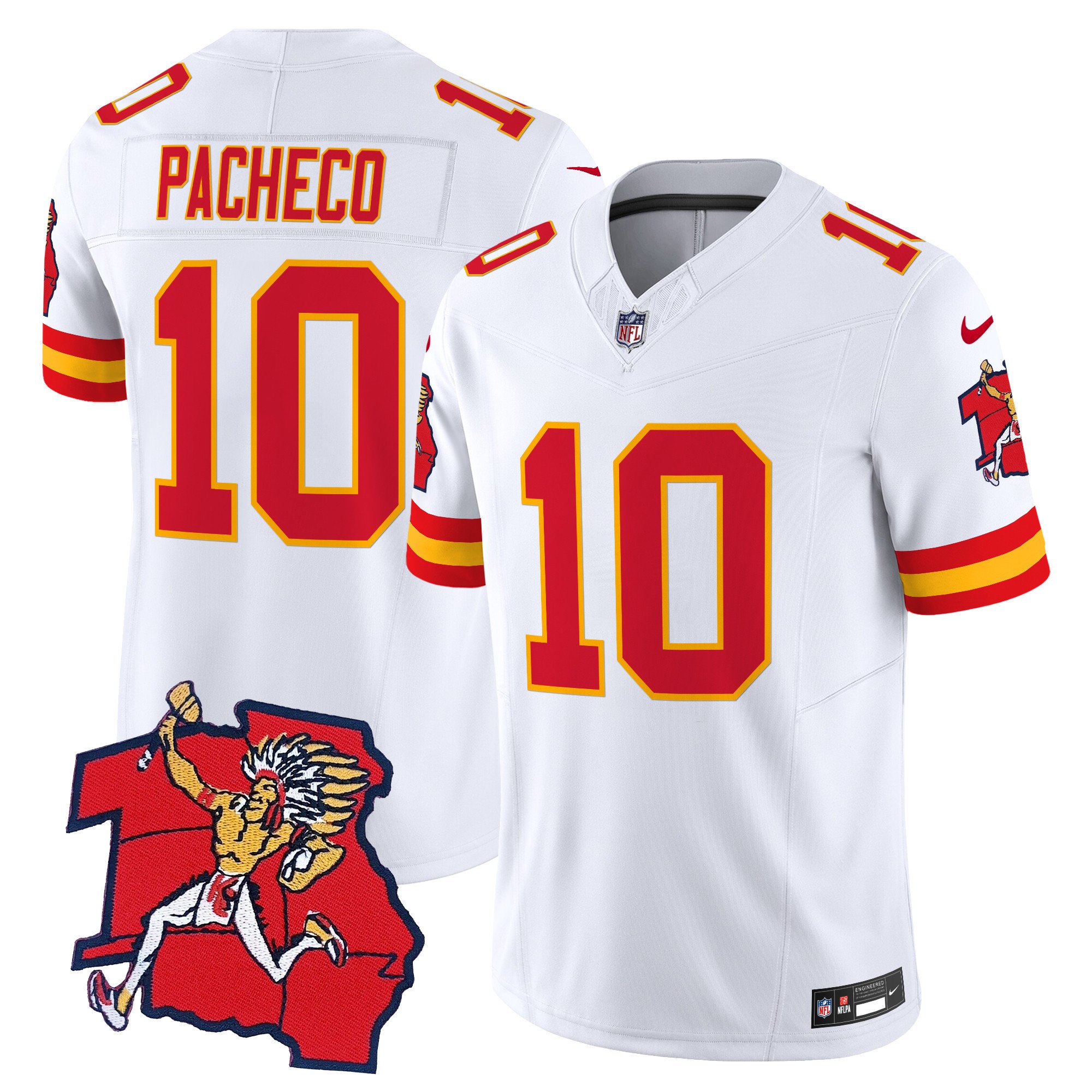 Men's Chiefs 1963 Throwback Vapor Limited Jersey - All Stitched - Image 28