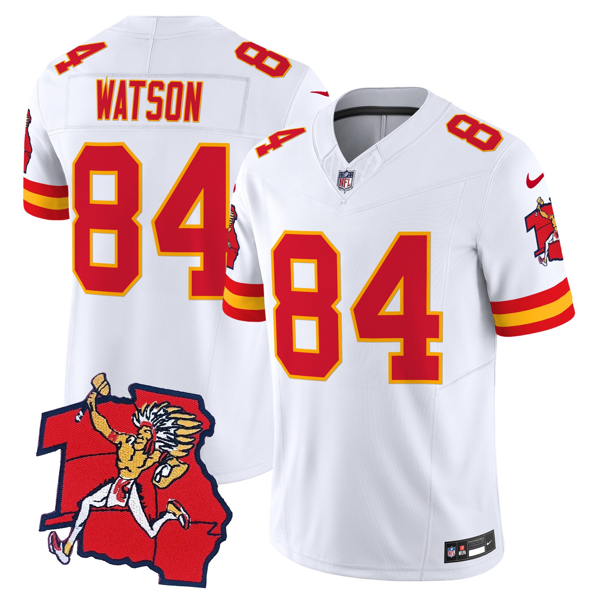 Men's Chiefs 1963 Throwback Vapor Limited Jersey - All Stitched - Image 29