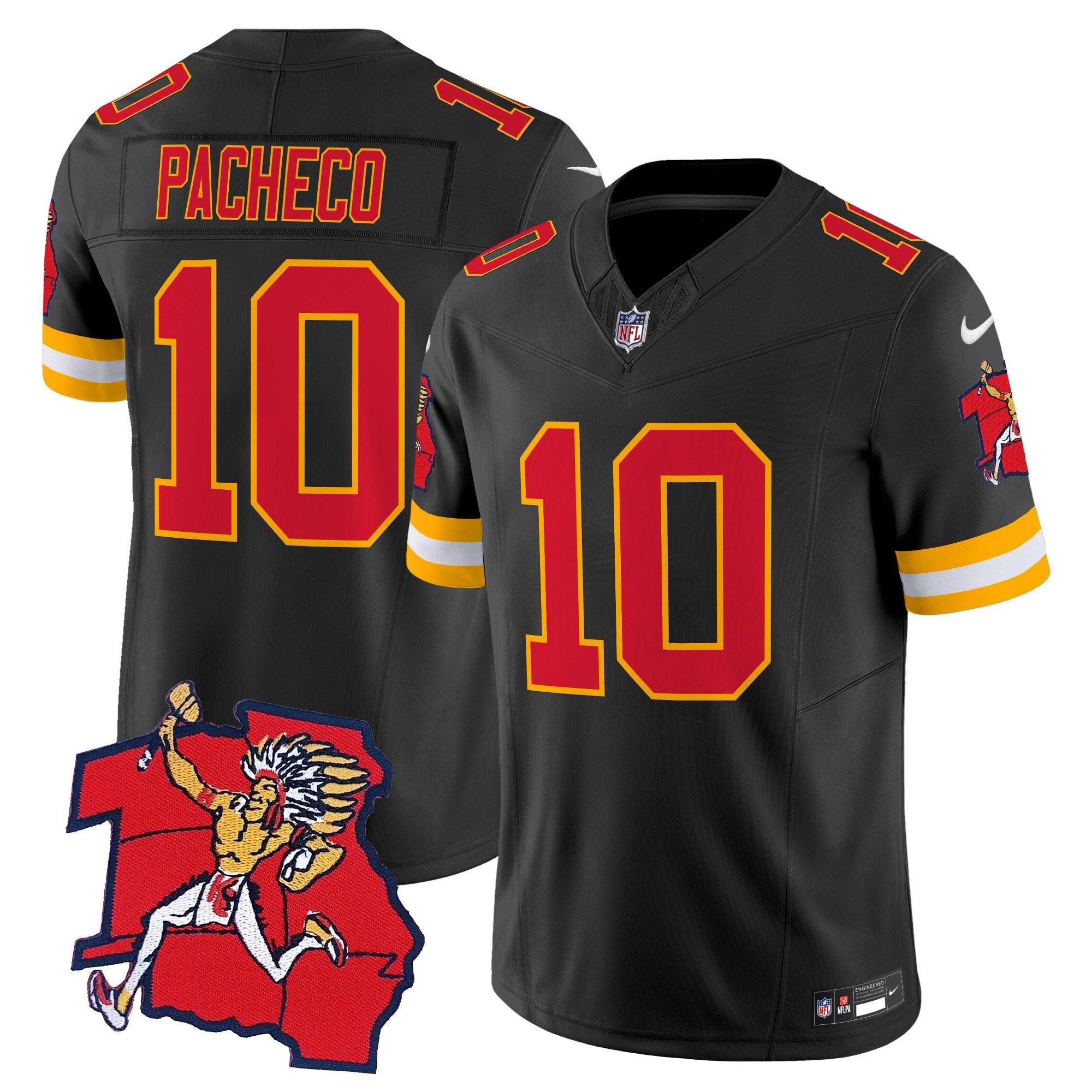 Men's Chiefs 1963 Throwback Vapor Limited Jersey - All Stitched - Image 36