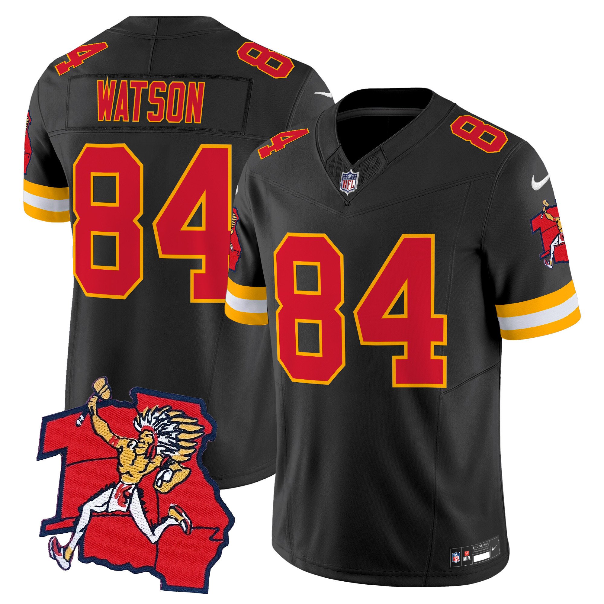 Men's Chiefs 1963 Throwback Vapor Limited Jersey - All Stitched - Image 37
