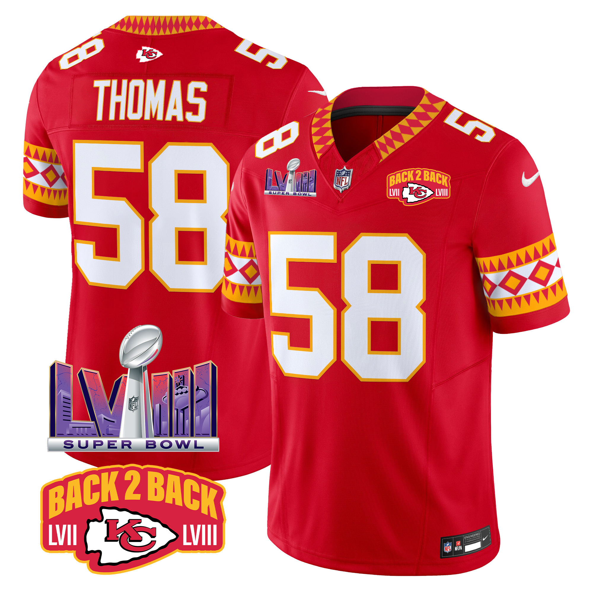 Men's Chiefs Special Vapor Limited Jersey - All Stitched - Image 3