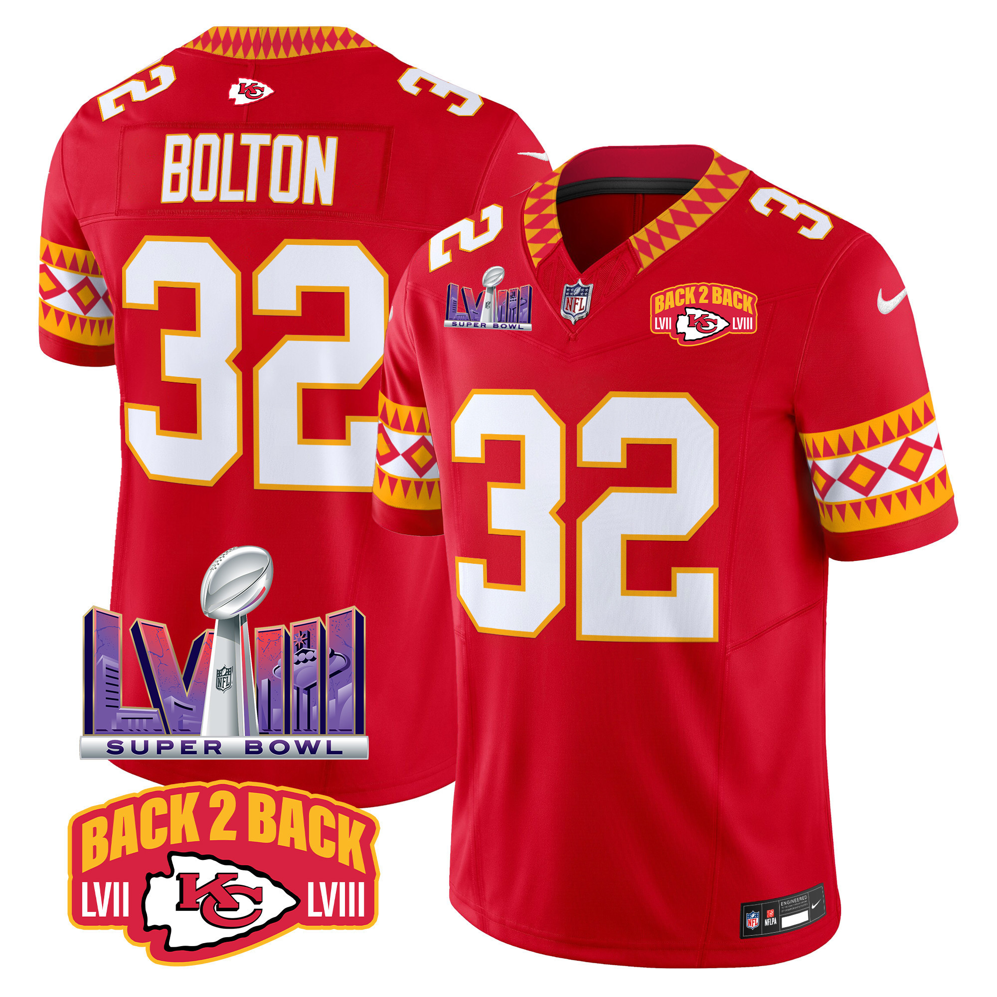 Men's Chiefs Special Vapor Limited Jersey - All Stitched - Image 6