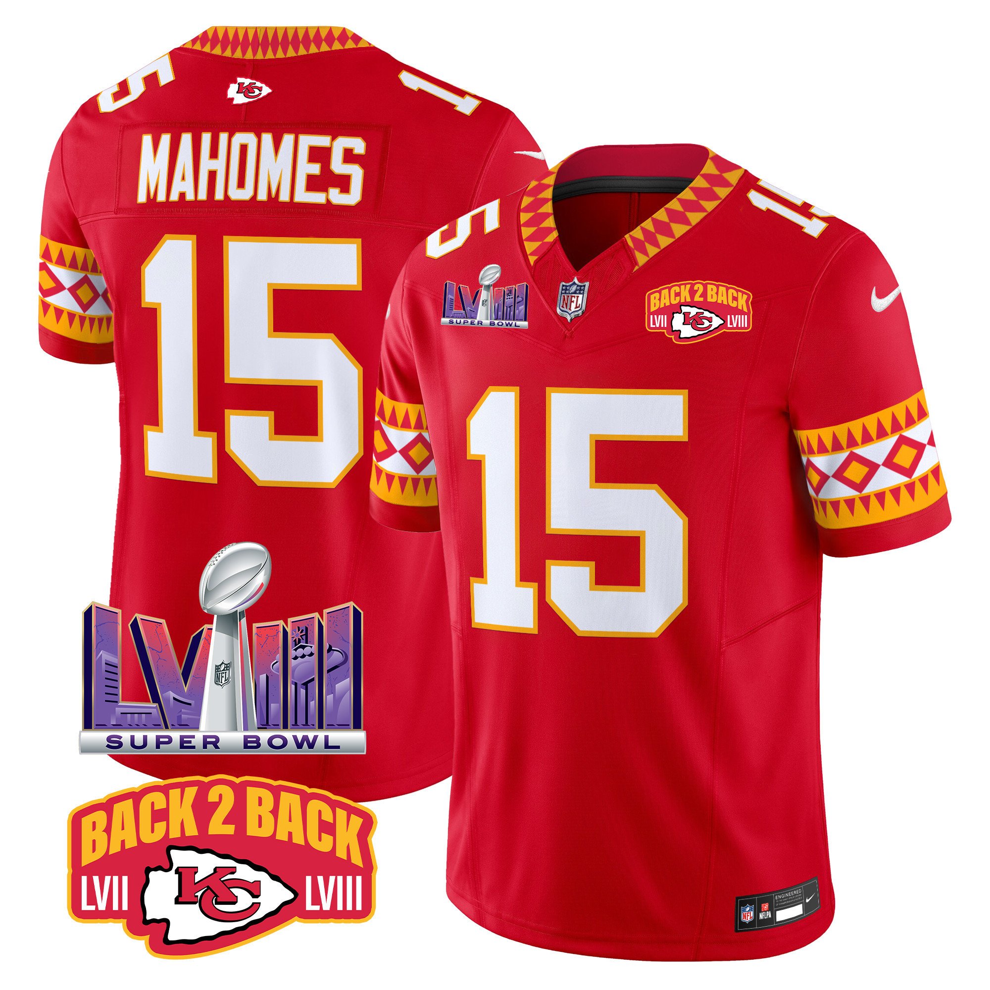 Men's Chiefs Special Vapor Limited Jersey - All Stitched