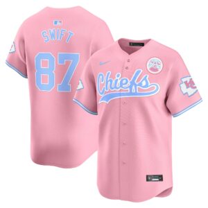 Unisex Chiefs Bubblegum Pink Vapor Premier Limited Jersey - All Stitched