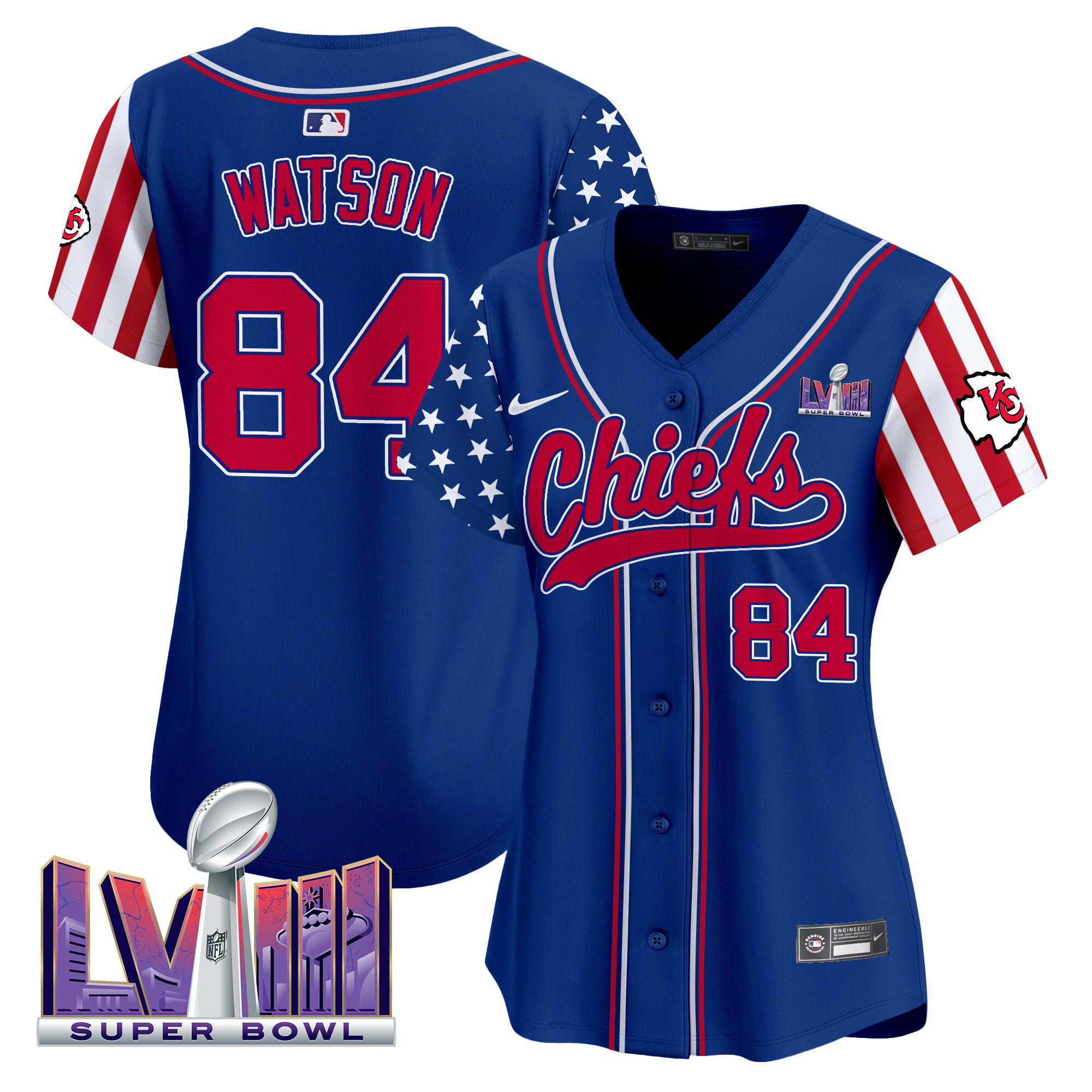 Women's Chiefs 2024 American Style Vapor Premier Limited Jersey - All Stitched - Image 21