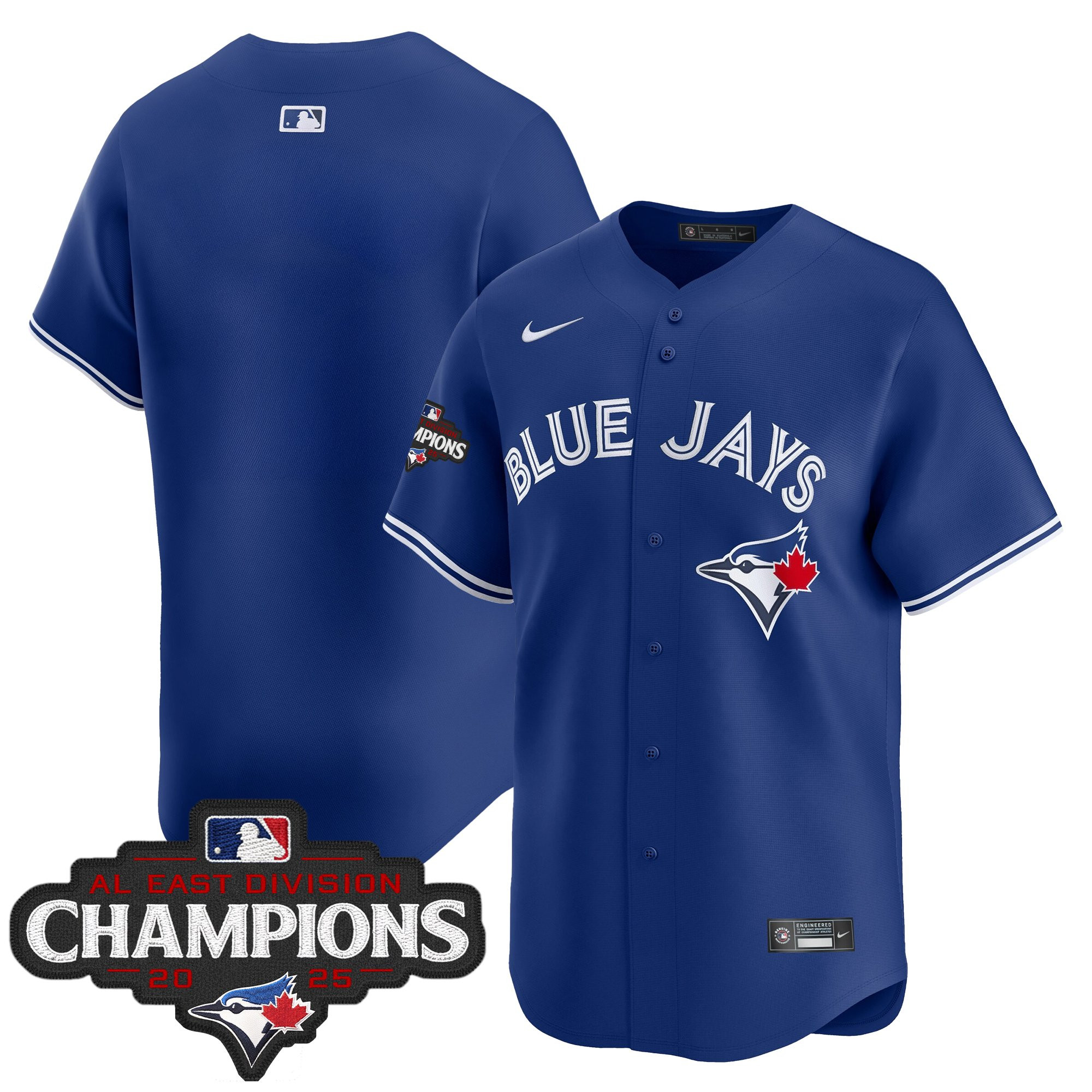 Men's Toronto Blue Jays 2025 AL East Division Champions Vapor Premier Limited Jersey - All Stitched - Image 28