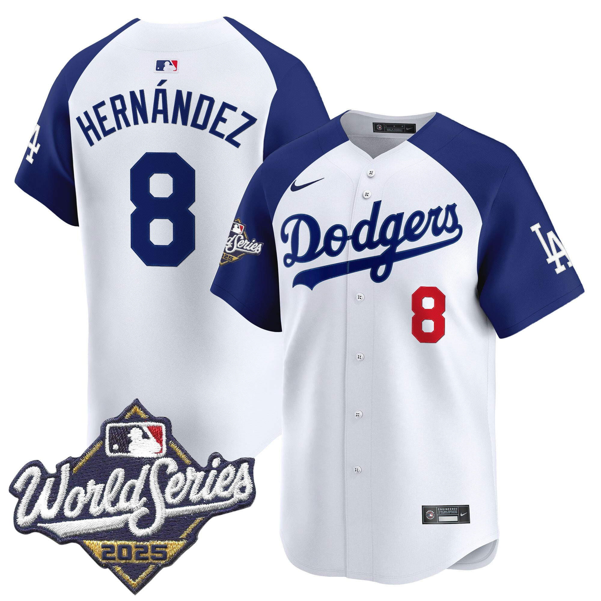 Men's Dodgers 2025 World Series Vapor Premier Limited Jersey - All Stitched - Image 30