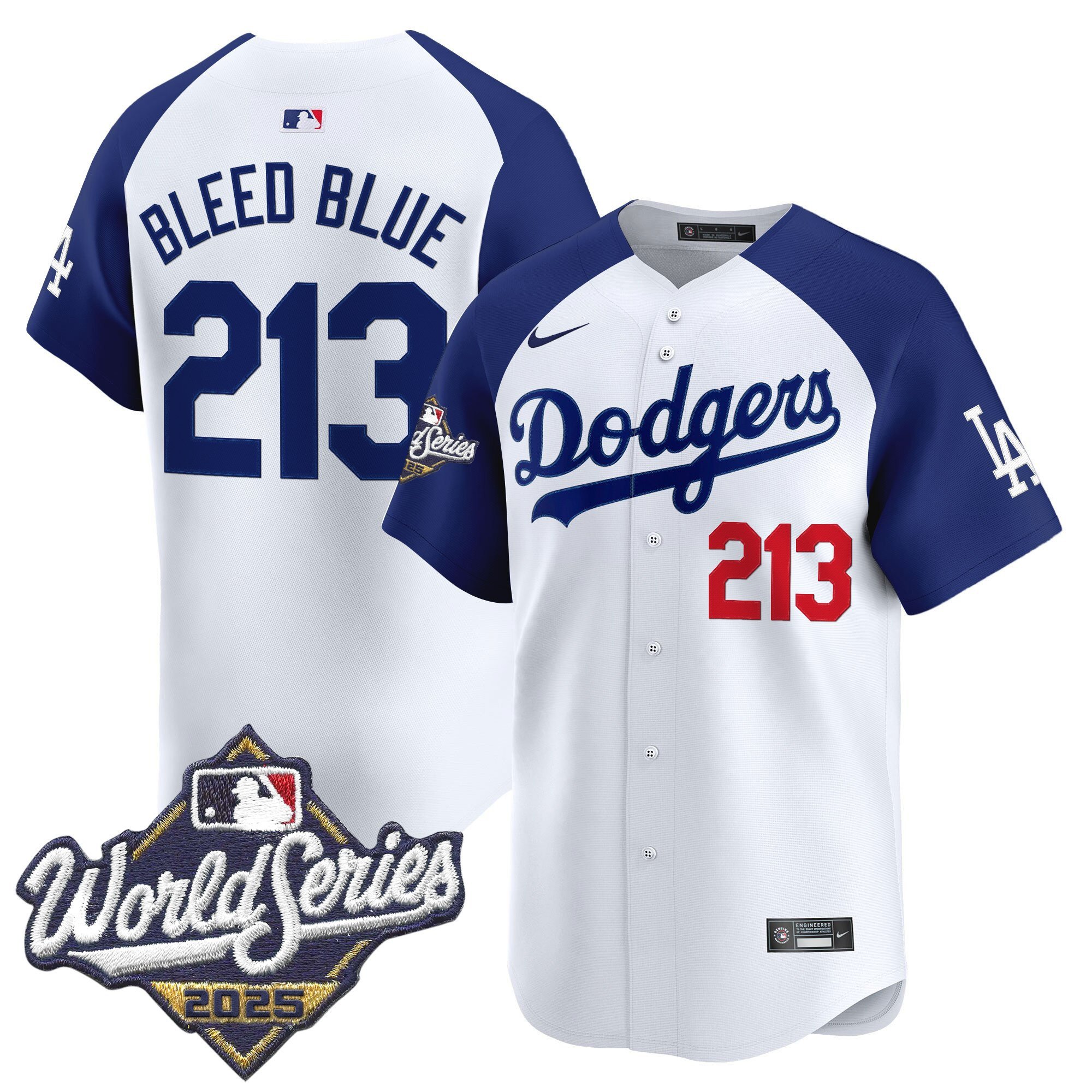 Men's Dodgers 2025 World Series Vapor Premier Limited Jersey - All Stitched - Image 24