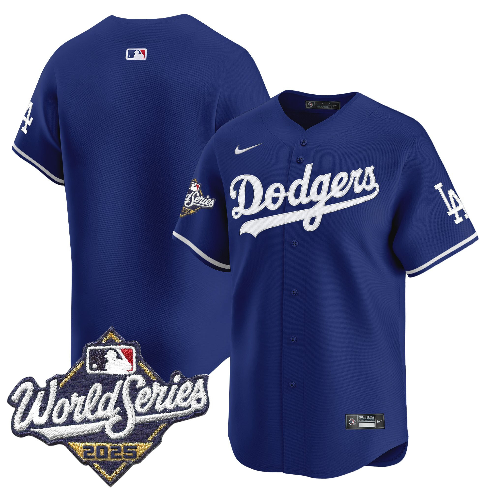Men's Dodgers 2025 World Series Vapor Premier Limited Jersey - All Stitched - Image 22