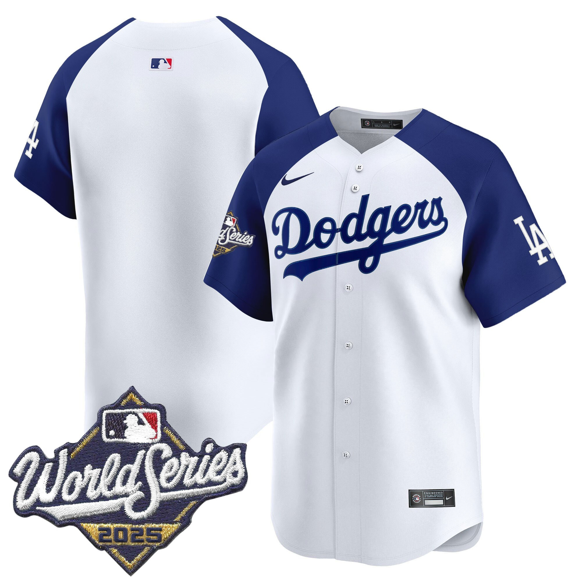 Men's Dodgers 2025 World Series Vapor Premier Limited Jersey - All Stitched - Image 33