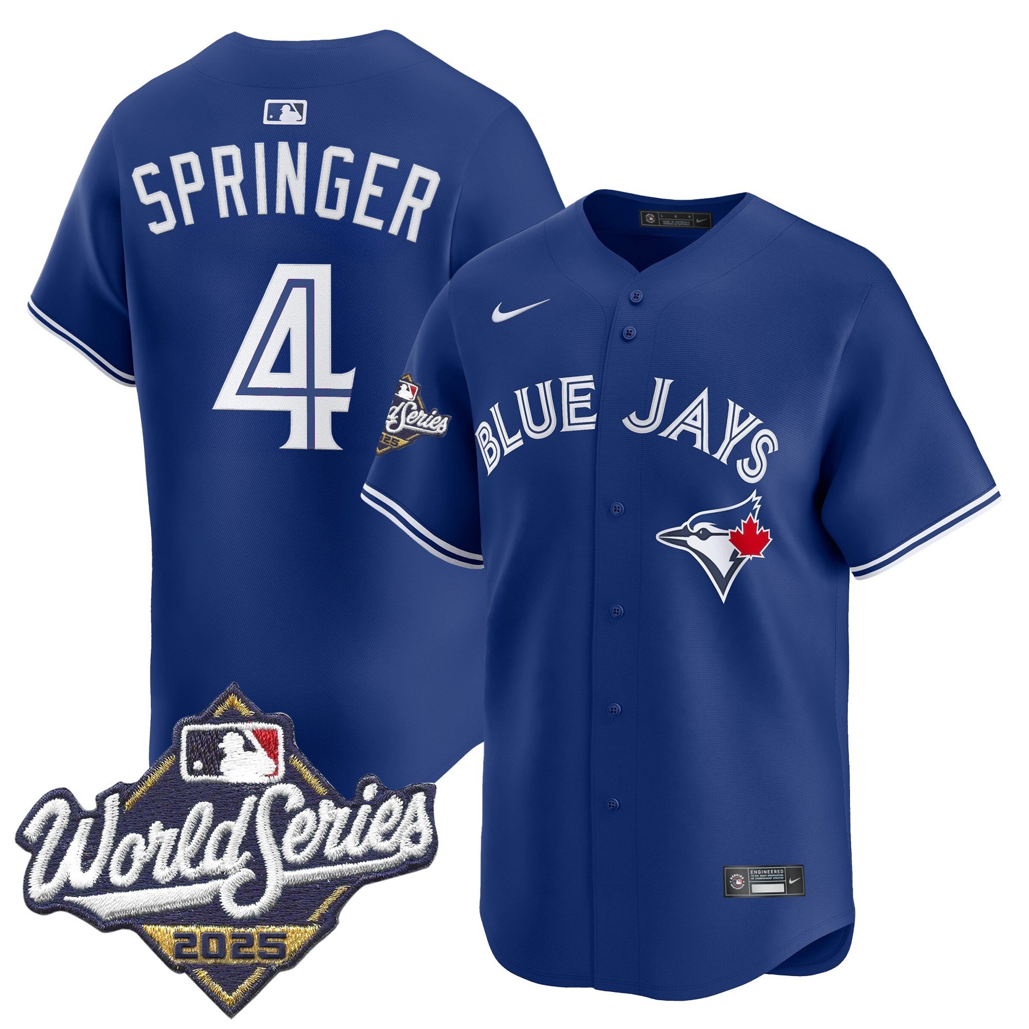 Men's Toronto Blue Jays 2025 World Series Vapor Premier Limited Jersey - All Stitched - Image 27