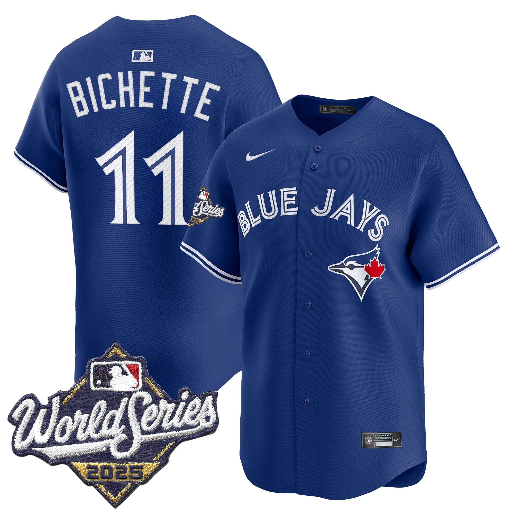 Men's Toronto Blue Jays 2025 World Series Vapor Premier Limited Jersey - All Stitched - Image 24