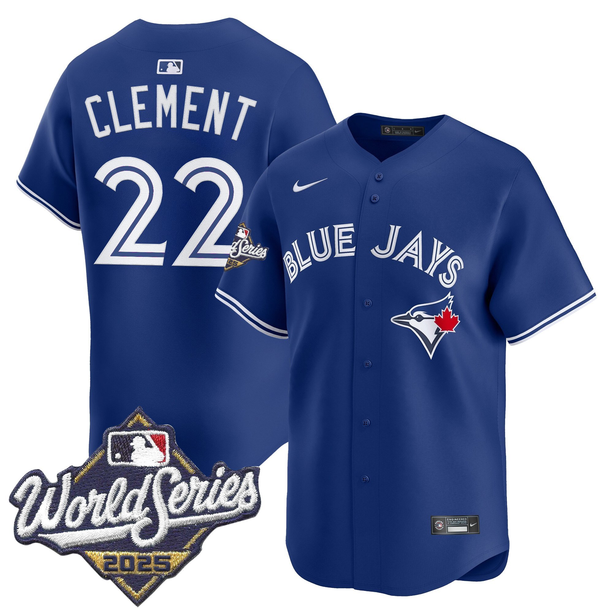 Men's Toronto Blue Jays 2025 World Series Vapor Premier Limited Jersey - All Stitched - Image 26