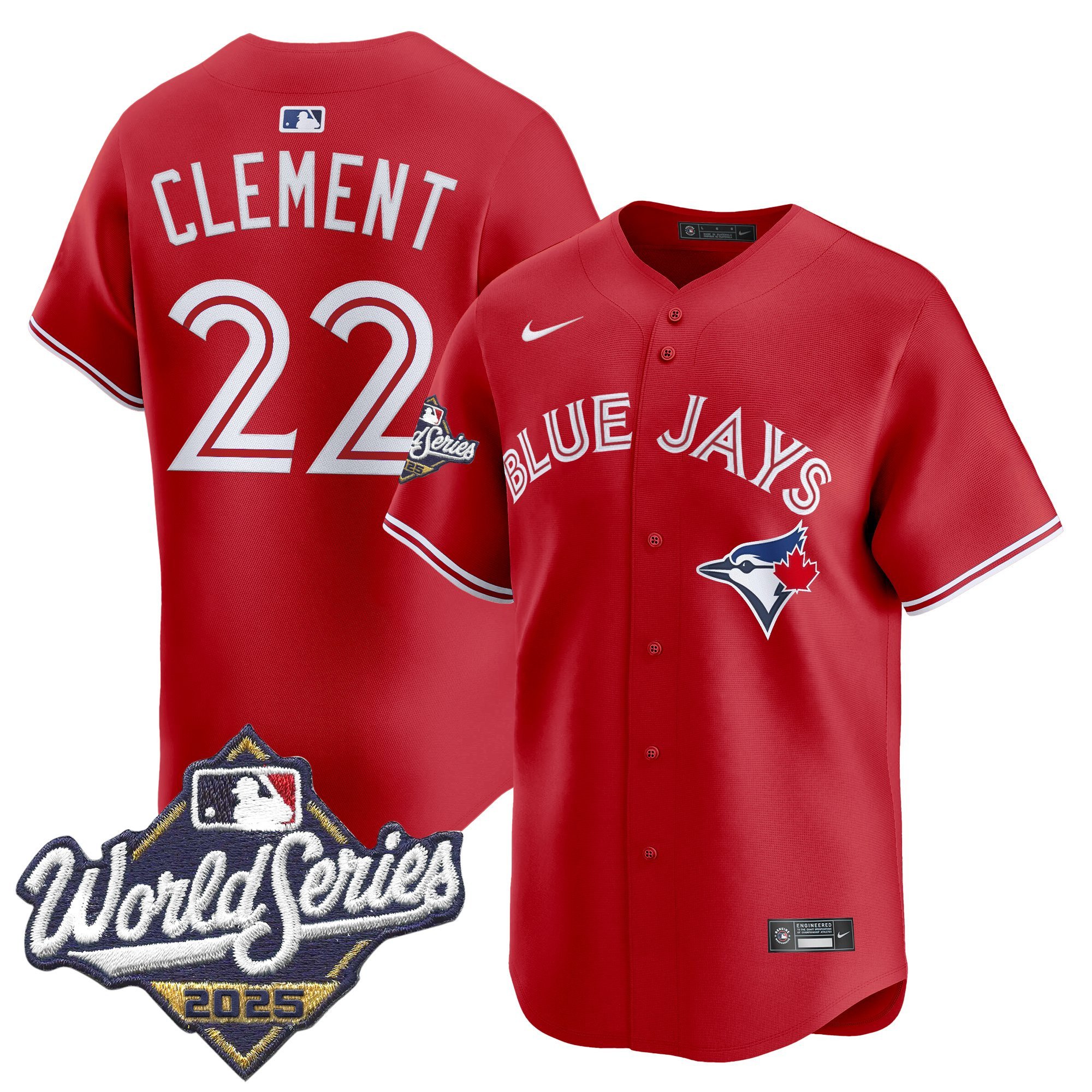 Men's Toronto Blue Jays 2025 World Series Vapor Premier Limited Jersey - All Stitched - Image 33