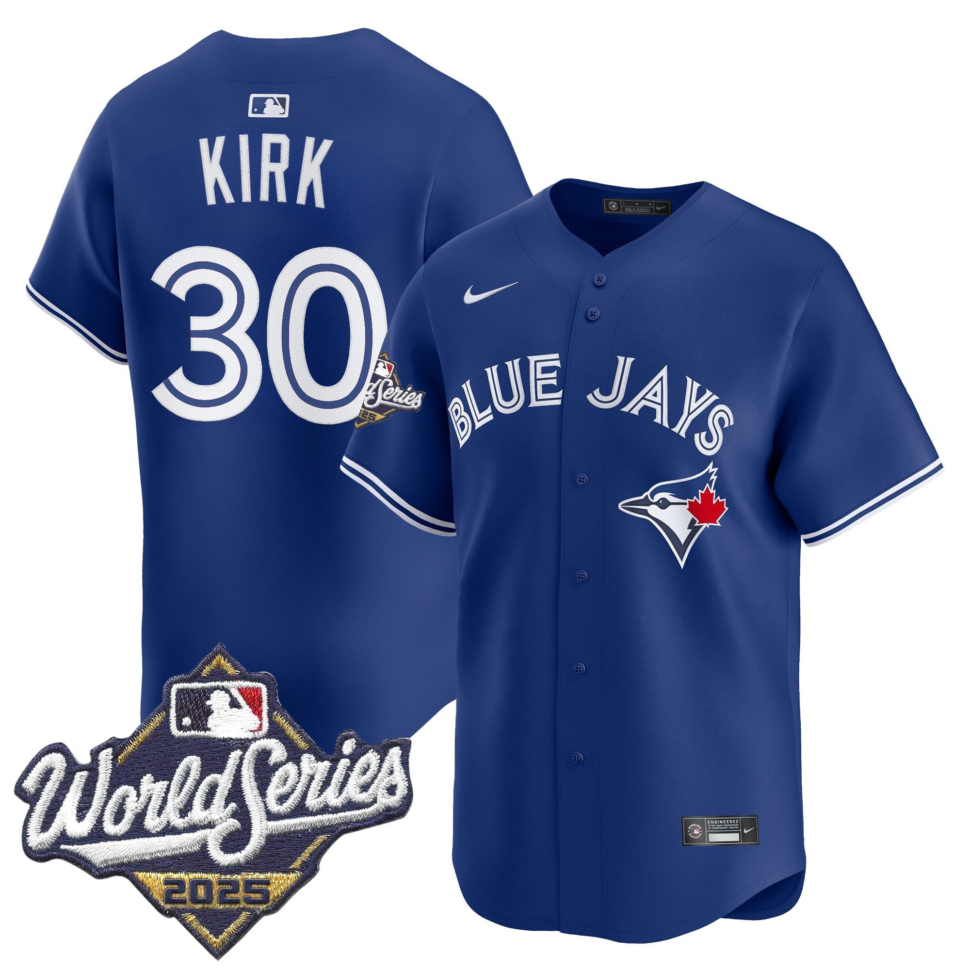 Men's Toronto Blue Jays 2025 World Series Vapor Premier Limited Jersey - All Stitched - Image 22