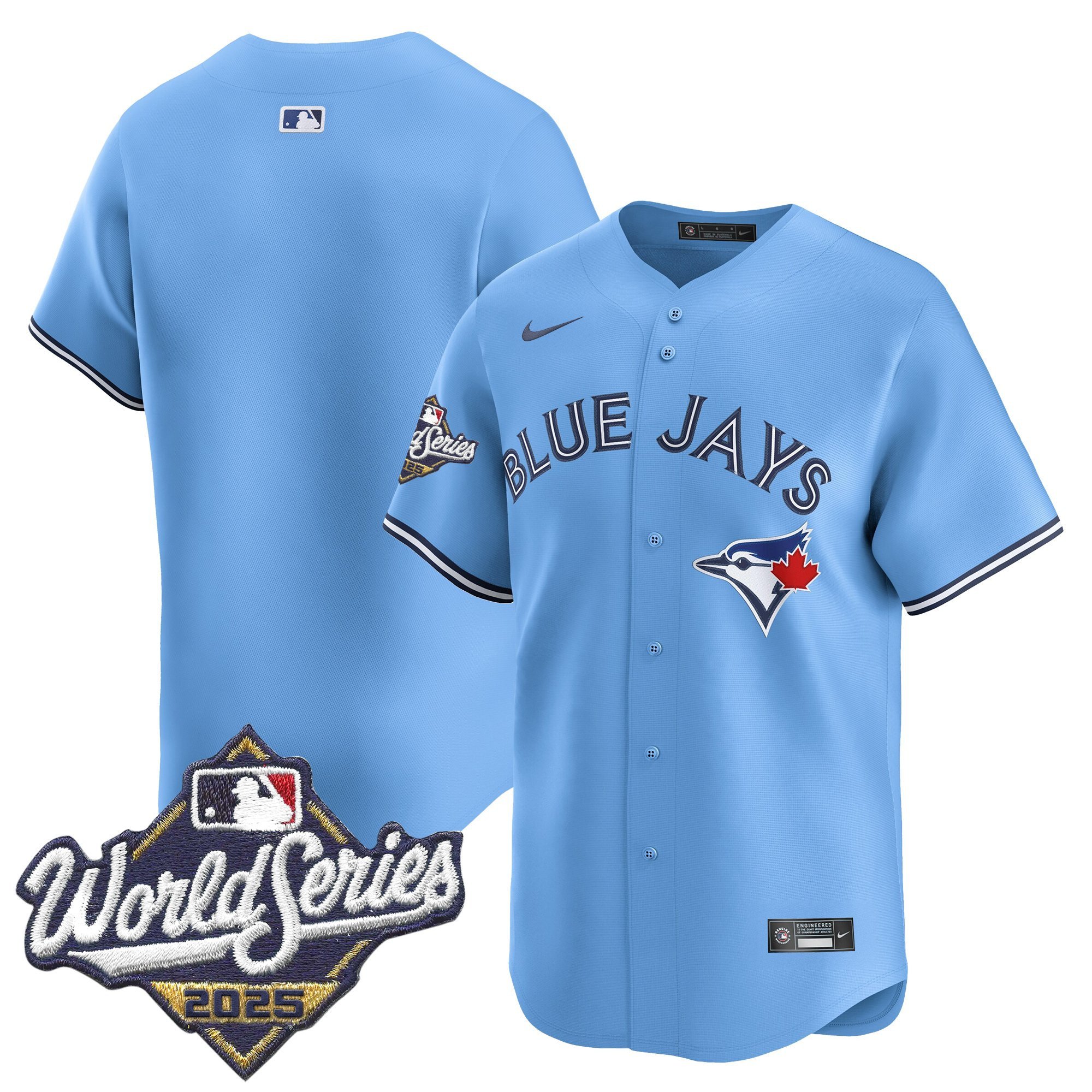 Men's Toronto Blue Jays 2025 World Series Vapor Premier Limited Jersey - All Stitched - Image 21
