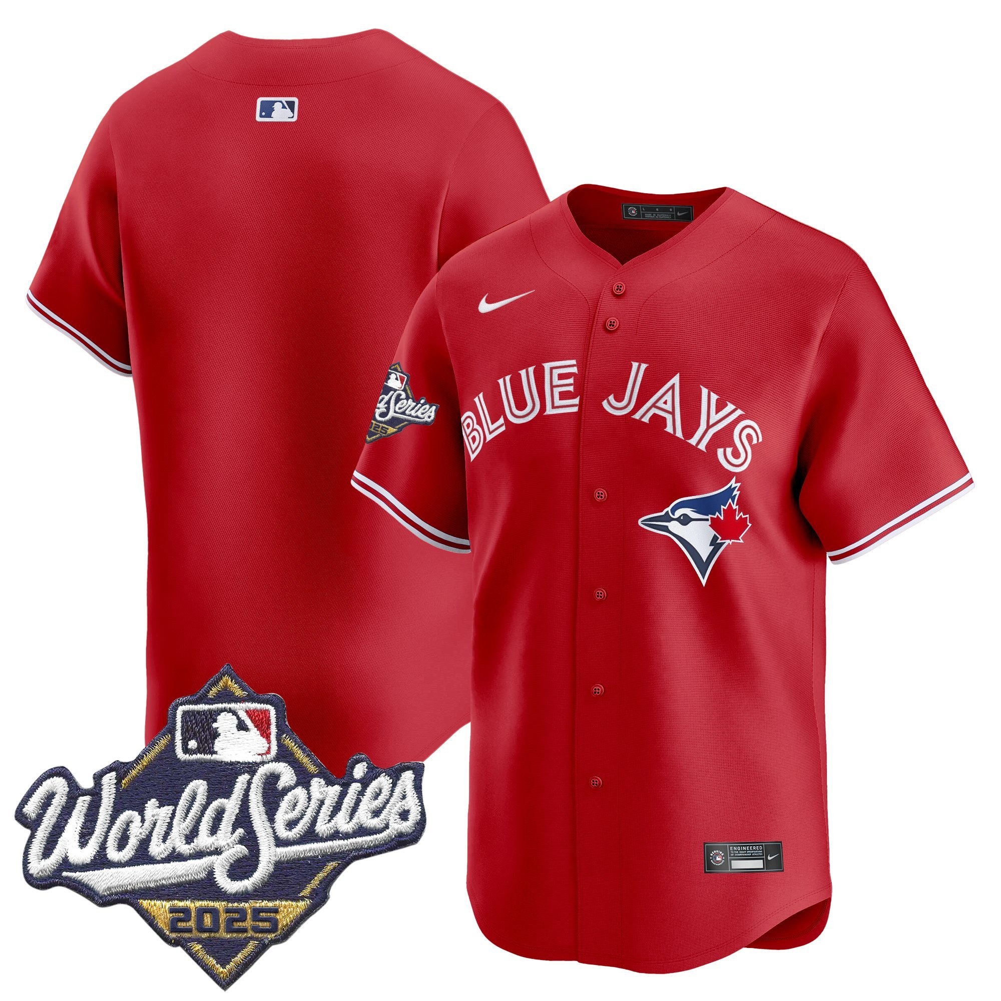 Men's Toronto Blue Jays 2025 World Series Vapor Premier Limited Jersey - All Stitched - Image 35