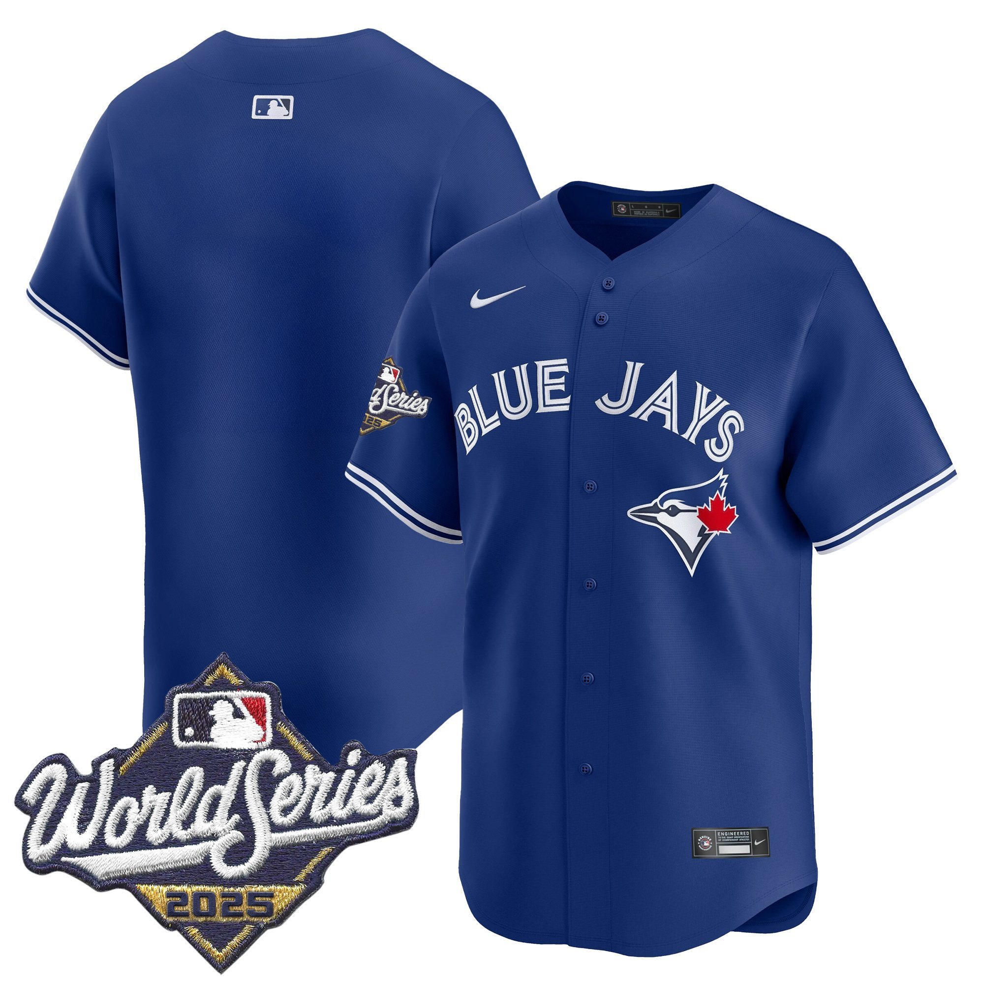 Men's Toronto Blue Jays 2025 World Series Vapor Premier Limited Jersey - All Stitched - Image 28