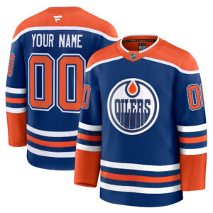 Edmonton Oilers 2025 Premium Custom Jersey - All Stitched