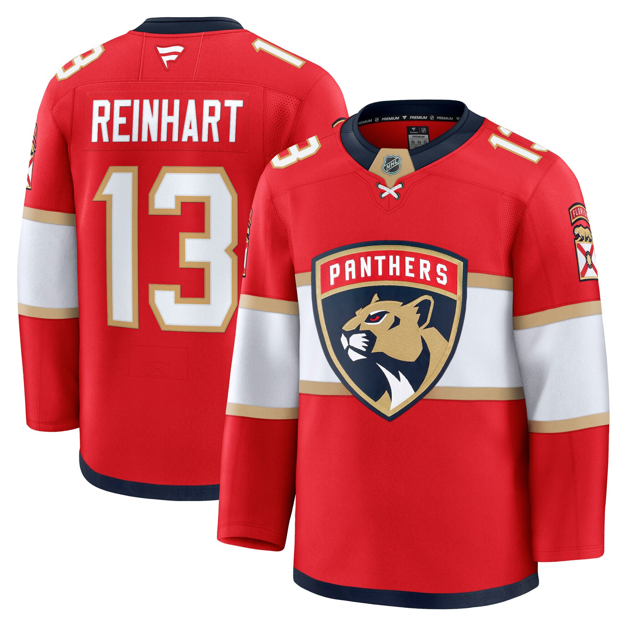 Florida Panthers 2025 Premium Jersey - All Stitched - Image 2