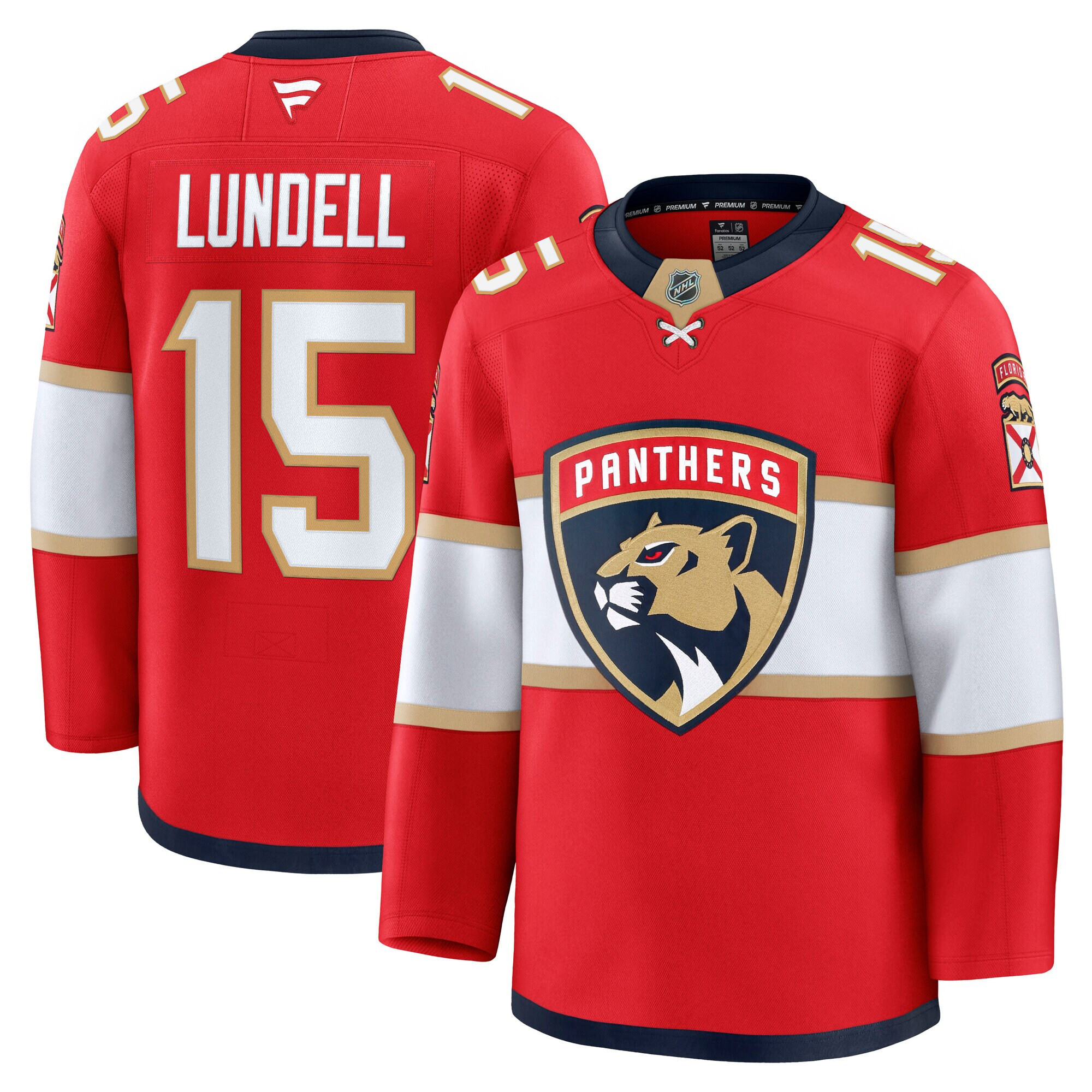 Florida Panthers 2025 Premium Jersey - All Stitched - Image 7