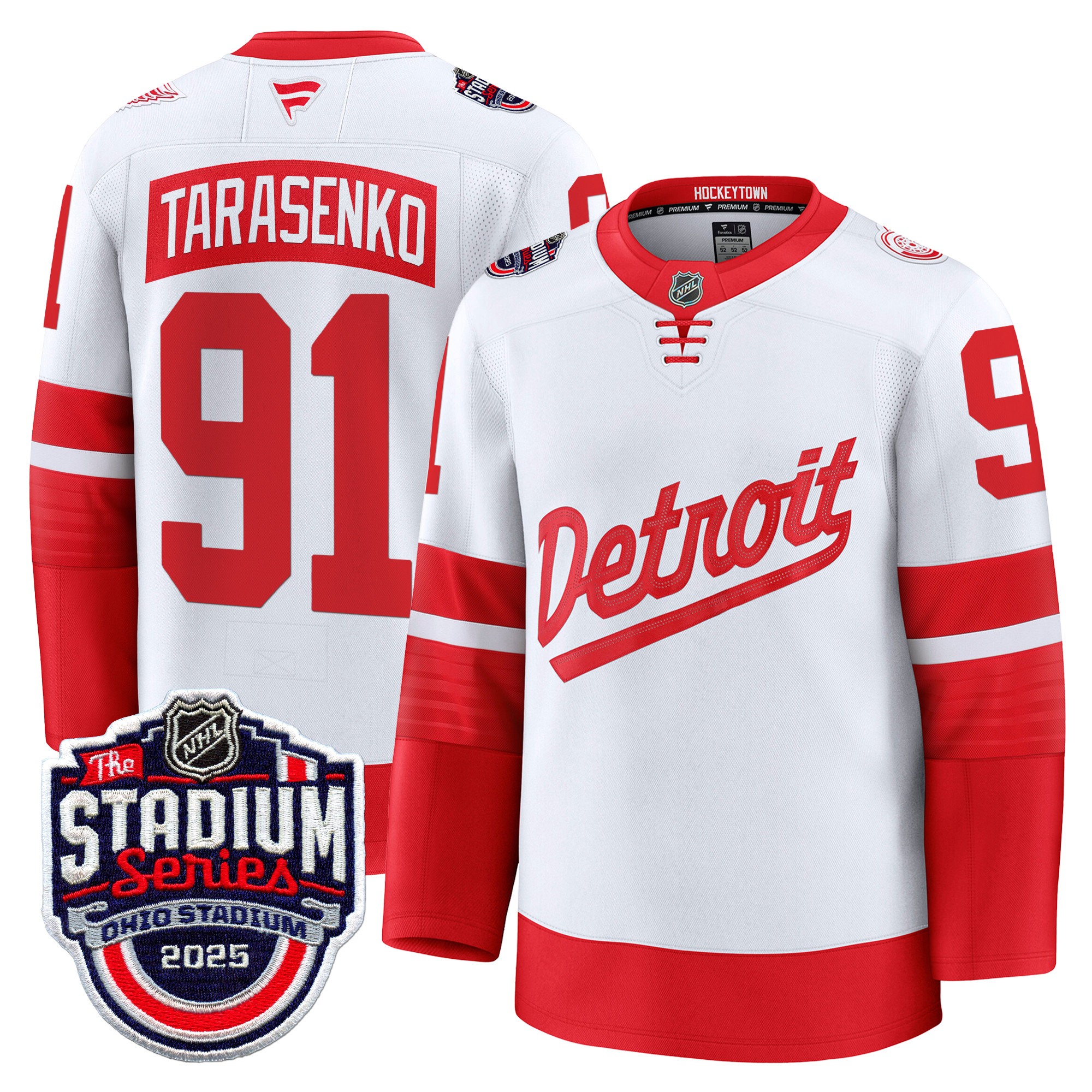 Men's Detroit Red Wings 2025 Stadium Series Premium Jersey - All Stitched - Image 4