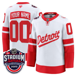Detroit Red Wings 2025 Stadium Series Premium Custom Jersey - All Stitched
