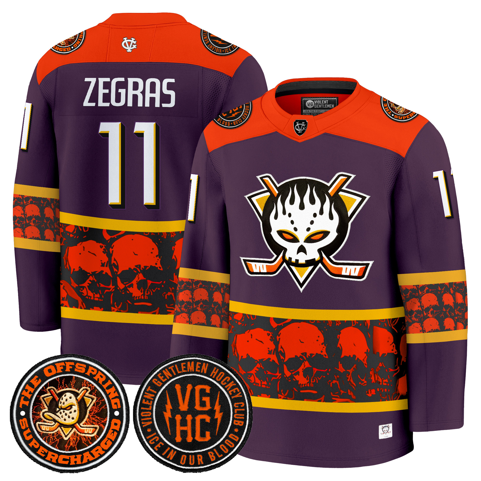 Men's Anaheim Ducks Offspring 2025 Premium Jersey - All Stitched - Image 23