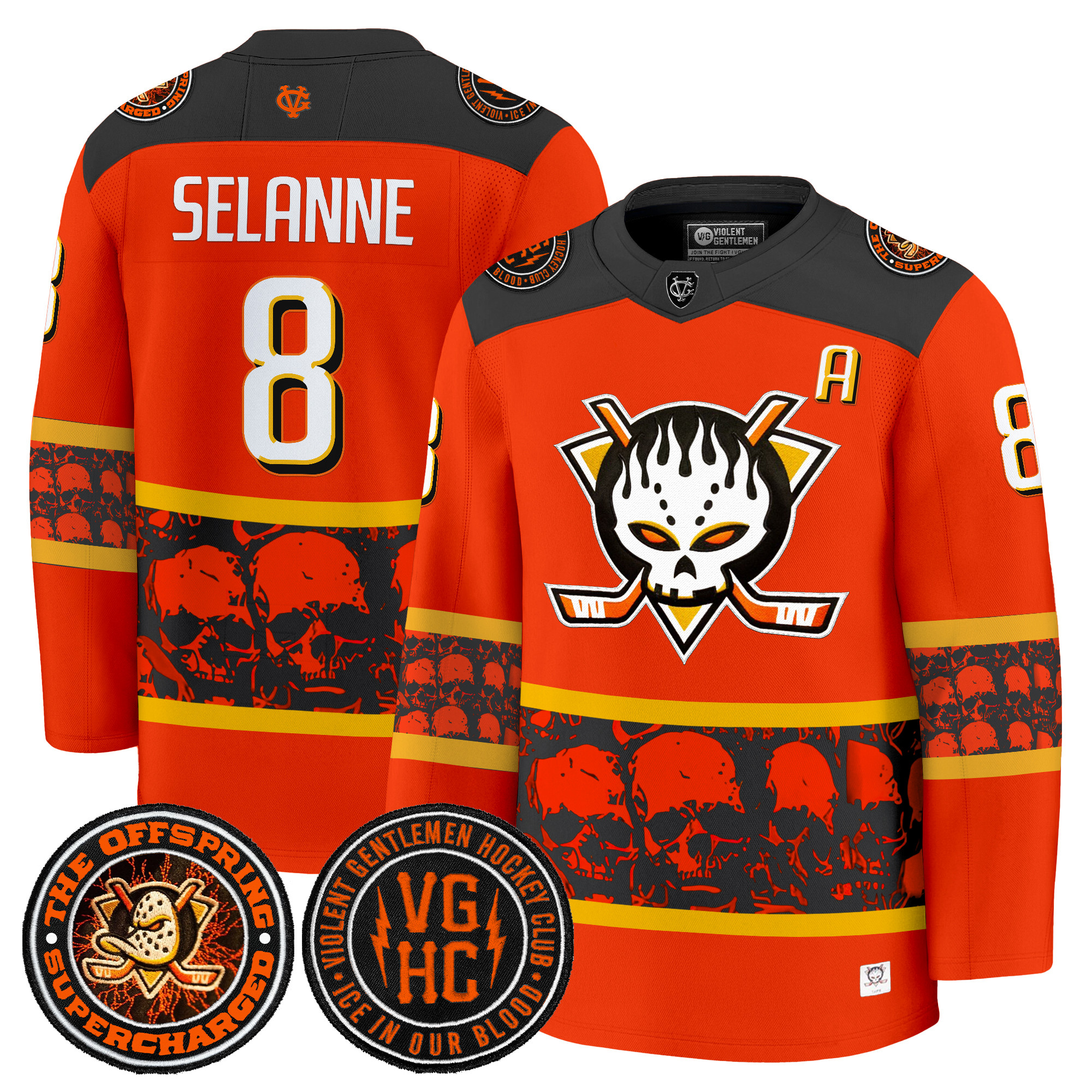 Men's Anaheim Ducks Offspring 2025 Premium Jersey - All Stitched - Image 10