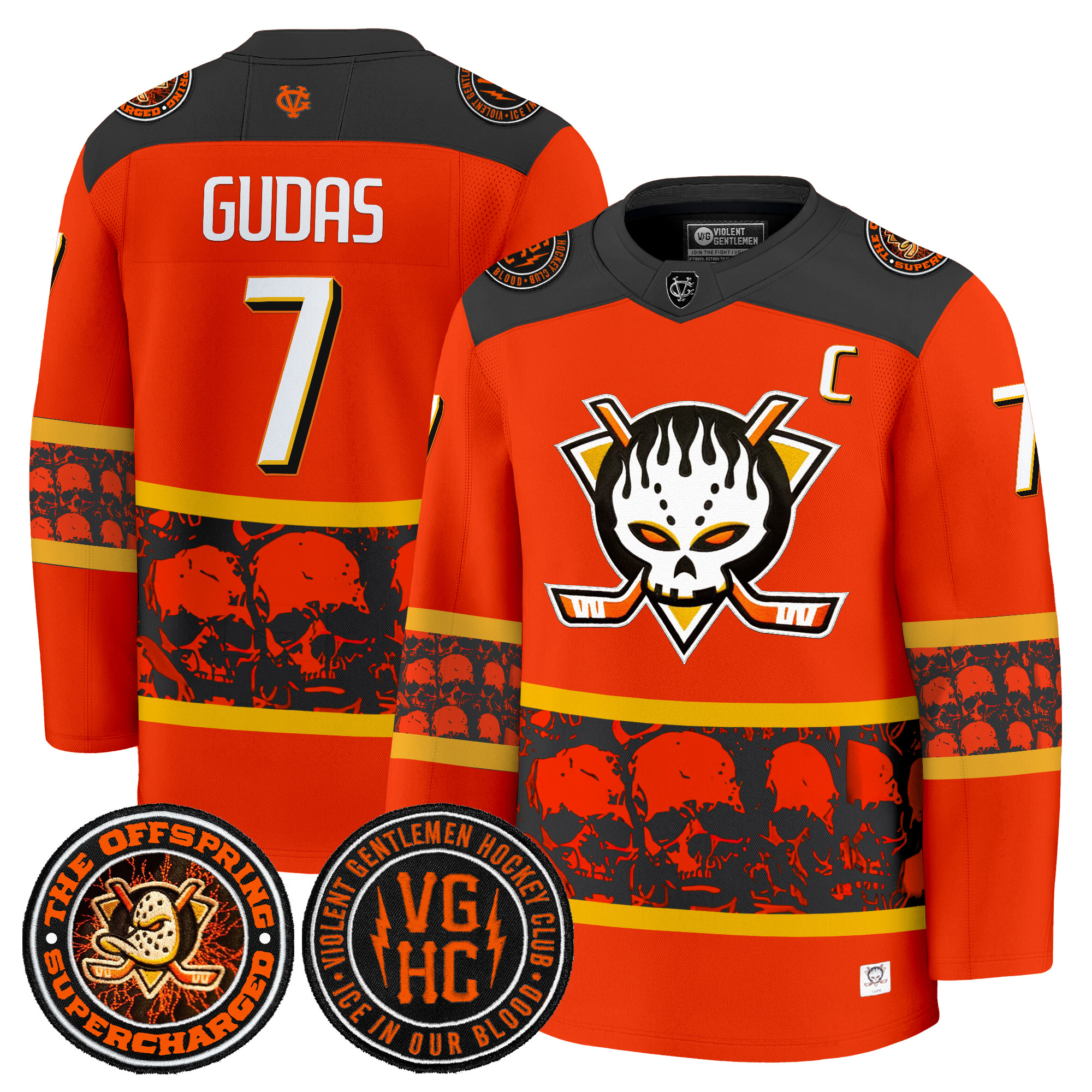 Men's Anaheim Ducks Offspring 2025 Premium Jersey - All Stitched - Image 9